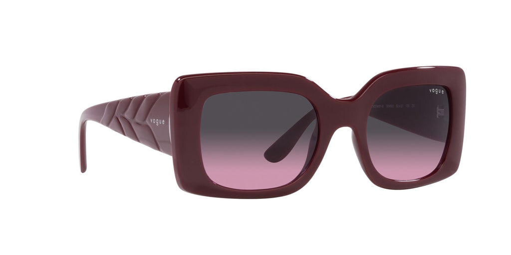 Vogue 0VO5481S 304890 52 Full Bordeaux/ Violet Gradient Grey 52 / Polycarbonate / Injected / Molded