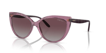 Vogue 0VO5484S 276162 57 Transparent Purple/ Polarised Grey Gradient Violet 57 / Polycarbonate / Injected / Molded