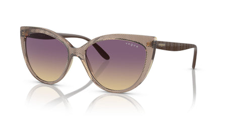 Vogue 0VO5484S 294070 57 Transparent Brown/ Yellow Gradient Violet 57 / Polycarbonate / Injected / Molded