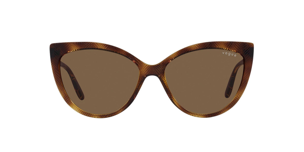 Vogue 0VO5484S W65673 57 Dark Havana/ Dark Brown - Blue Star Eyewear