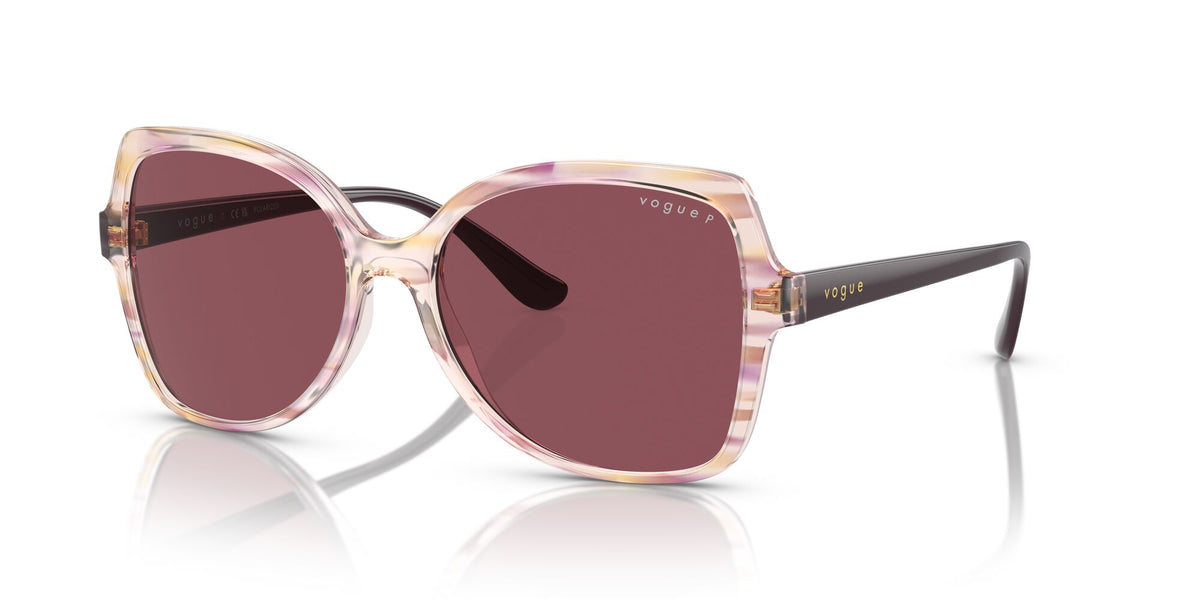 Vogue 0VO5488S 30625Q 56 Top Texture Violet/Pink/ Purple Polarised 56 / Polycarbonate / Injected / Molded