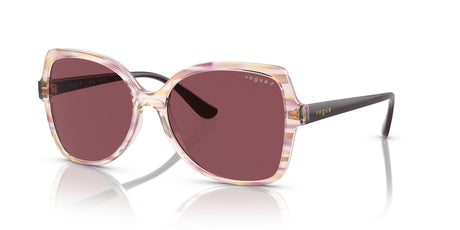 Vogue 0VO5488S 30625Q 56 Top Texture Violet/Pink/ Purple Polarised 56 / Polycarbonate / Injected / Molded