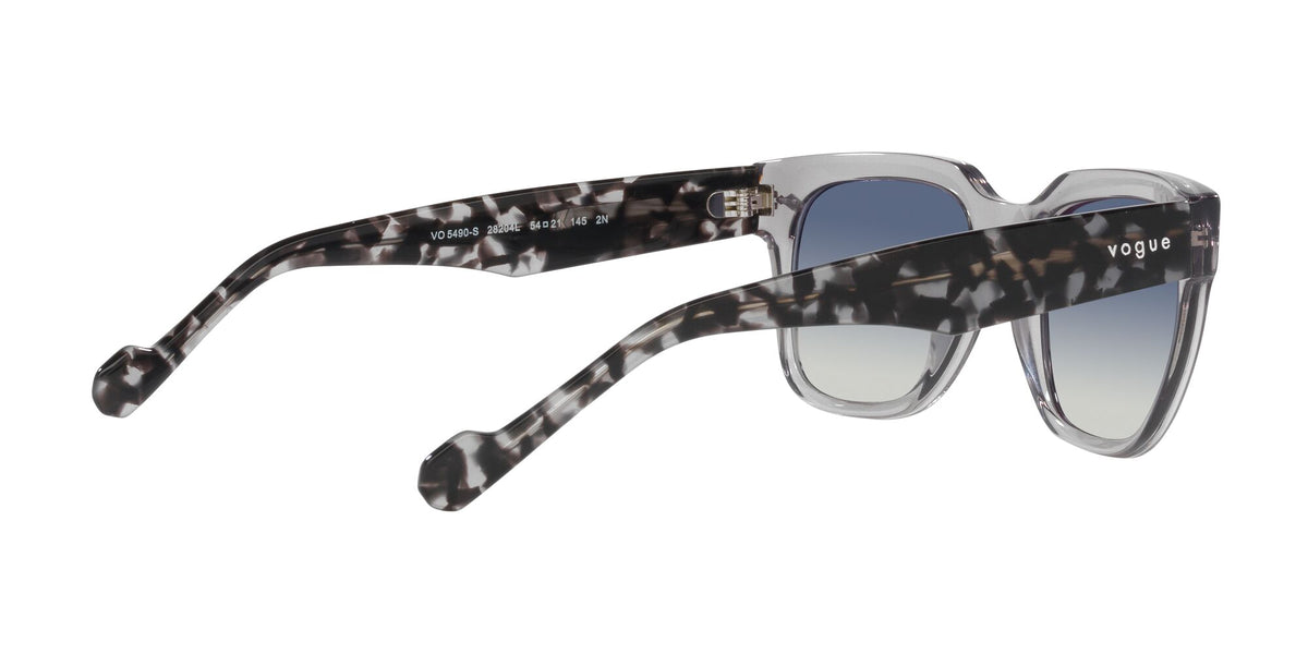 VO 5490S Vogue  Transparent Grey / Grey Gradient Blue 54 54 / Polyamide / Acetate / Acetate