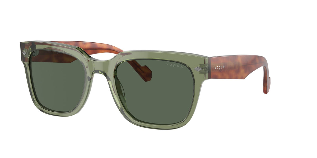 Vogue 0VO5490S 282171 54 Transparent Green/ Dark Green 54 / Polyamide / Acetate / Acetate