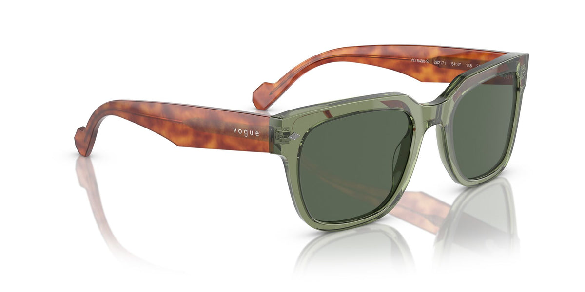 Vogue 0VO5490S 282171 54 Transparent Green/ Dark Green 54 / Polyamide / Acetate / Acetate