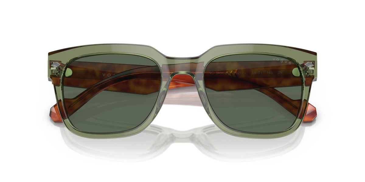 Vogue 0VO5490S 282171 54 Transparent Green/ Dark Green 54 / Polyamide / Acetate / Acetate