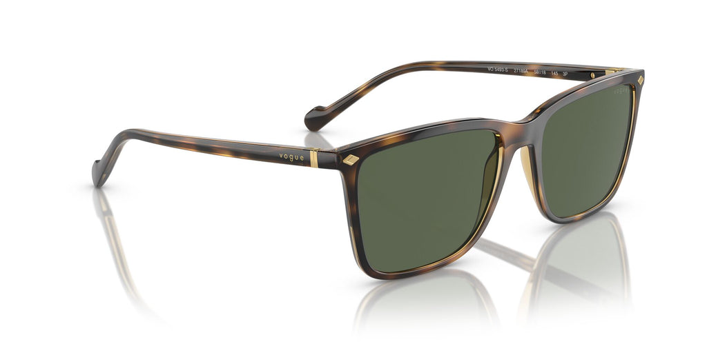 Vogue 0VO5493S 27189A 58 Total Dark Havana/ Dark Green Polarised 58 / Polycarbonate / Injected / Metal