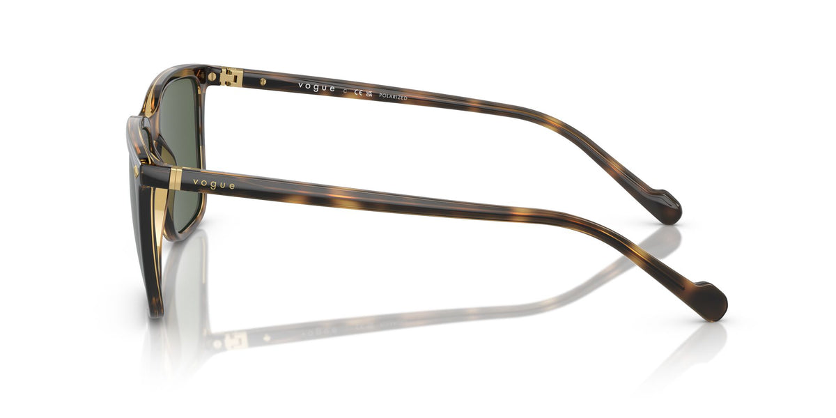 Vogue 0VO5493S 27189A 58 Total Dark Havana/ Dark Green Polarised 58 / Polycarbonate / Injected / Metal