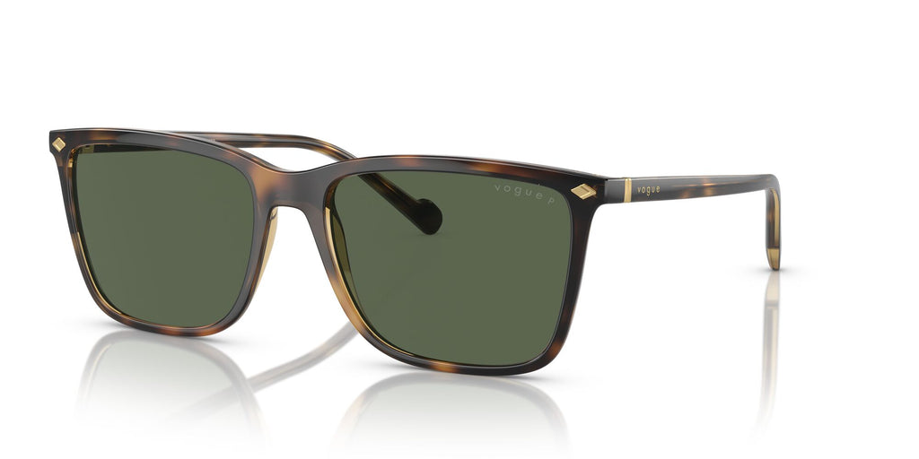 Vogue 0VO5493S 27189A 58 Total Dark Havana/ Dark Green Polarised 58 / Polycarbonate / Injected / Metal