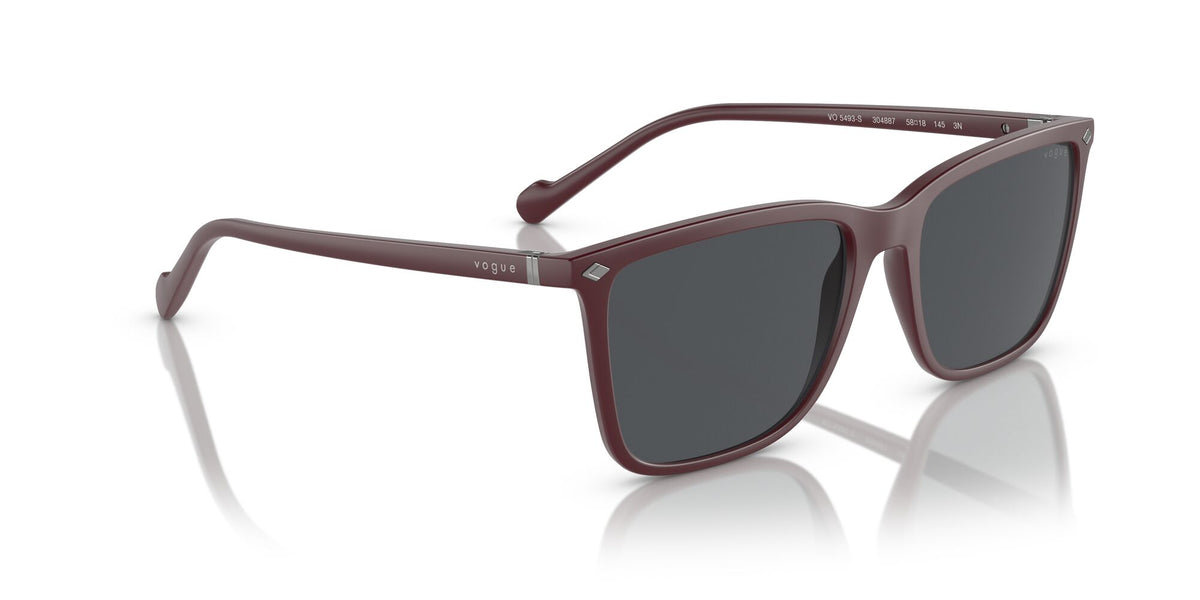 Vogue 0VO5493S 304887 56 Full Wine Red/ Dark Grey 56 / Polycarbonate / Injected / Metal