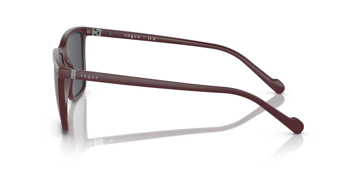 Vogue 0VO5493S 304887 58 Full Wine Red/ Dark Grey 58 / Polycarbonate / Injected / Metal
