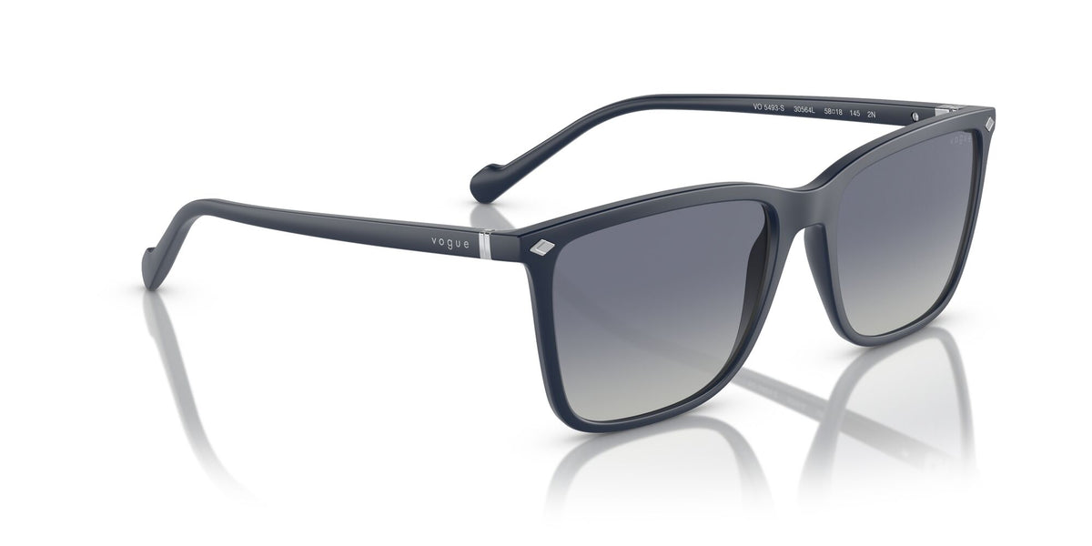 Vogue 0VO5493S 30564L 58 Full Dark Blue/ Grey Gradient Blue 58 / Polycarbonate / Injected / Metal