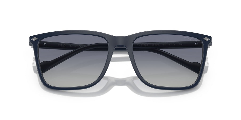 Vogue 0VO5493S 30564L 56 Full Dark Blue/ Grey Gradient Blue 56 / Polycarbonate / Injected / Metal