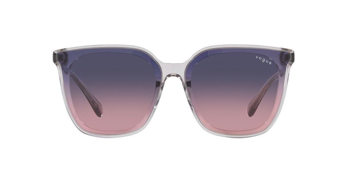 Vogue 0VO5499SD 282016 64 Transparent Grey/ Pink Gradient Blue