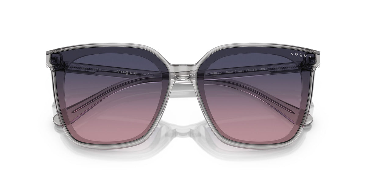 Vogue 0VO5499SD 282016 64 Transparent Grey/ Pink Gradient Blue