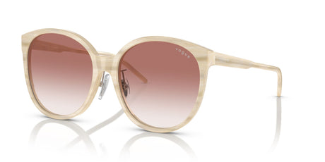 Vogue 0VO5509SF 30708D 57 Beige Horn/ Clear Gradient Pink 57 / Polyamide / Acetate / Acetate