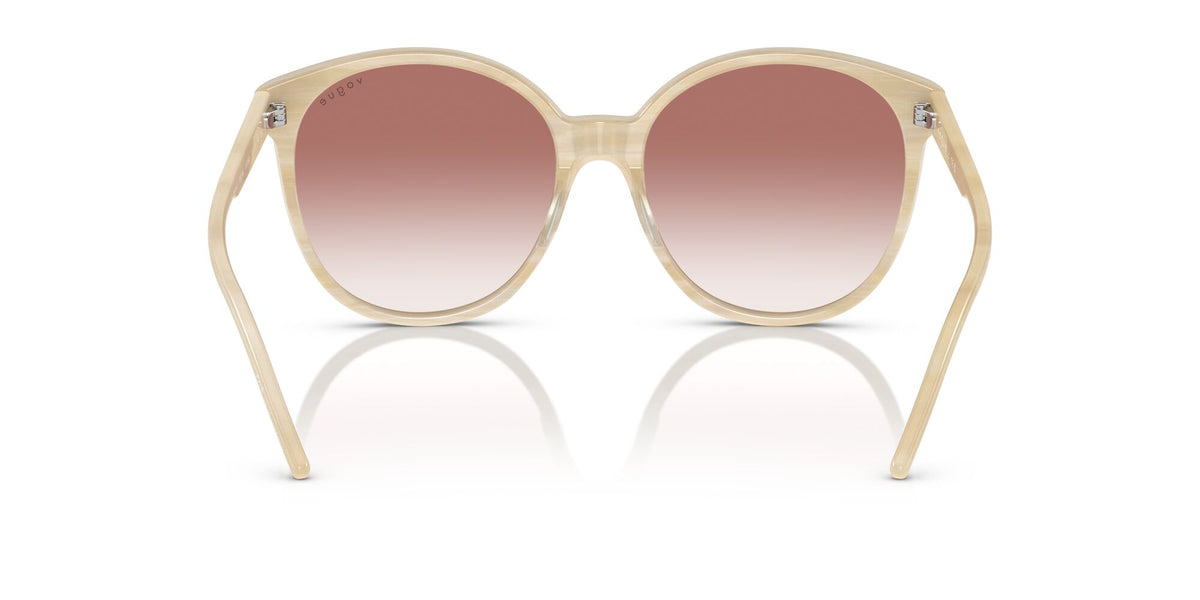 Vogue 0VO5509S 30708D 60 Beige Horn/ Clear Gradient Pink 60 / Polyamide / Acetate / Acetate