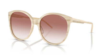 Vogue 0VO5509S 30708D 56 Beige Horn/ Clear Gradient Pink 56 / Polyamide / Acetate / Acetate
