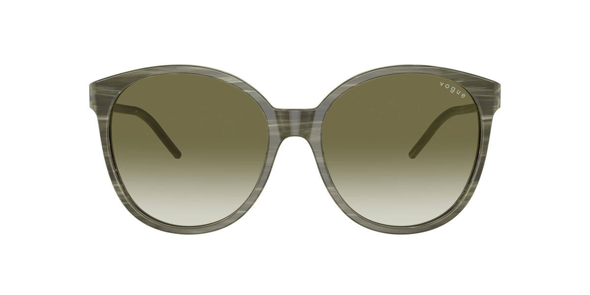 Vogue 0VO5509S 30728E 60 Green Horn/ Clear Gradient Green 60 / Polyamide / Acetate / Acetate