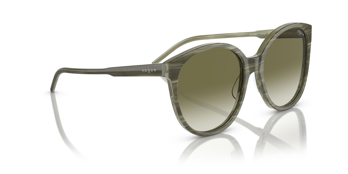 Vogue 0VO5509S 30728E 56 Green Horn/ Clear Gradient Green 56 / Polyamide / Acetate / Acetate