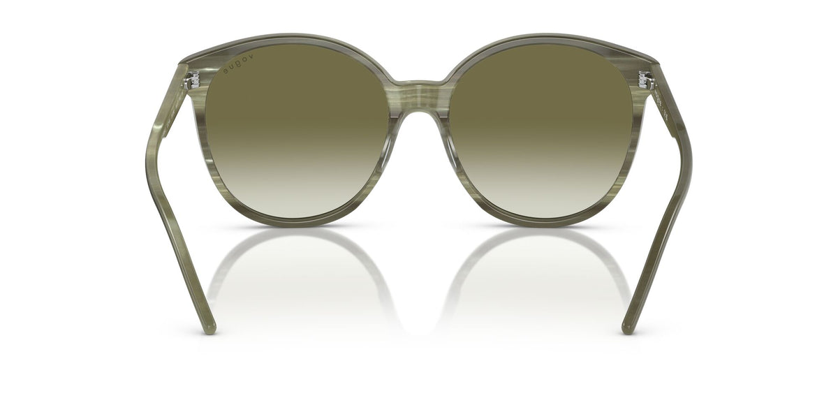 Vogue 0VO5509S 30728E 60 Green Horn/ Clear Gradient Green 60 / Polyamide / Acetate / Acetate