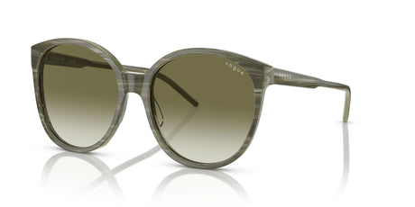 Vogue 0VO5509S 30728E 56 Green Horn/ Clear Gradient Green 56 / Polyamide / Acetate / Acetate