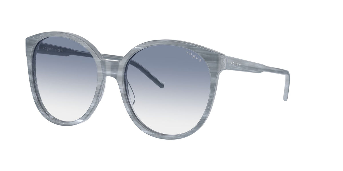 Vogue 0VO5509S 307319 60 Azure Horn/ Clear Gradient Blue 60 / Polyamide / Acetate / Acetate