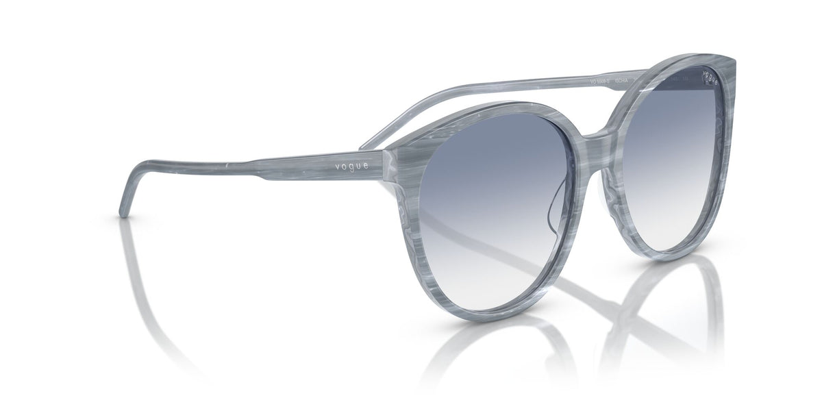 Vogue 0VO5509S 307319 60 Azure Horn/ Clear Gradient Blue 60 / Polyamide / Acetate / Acetate