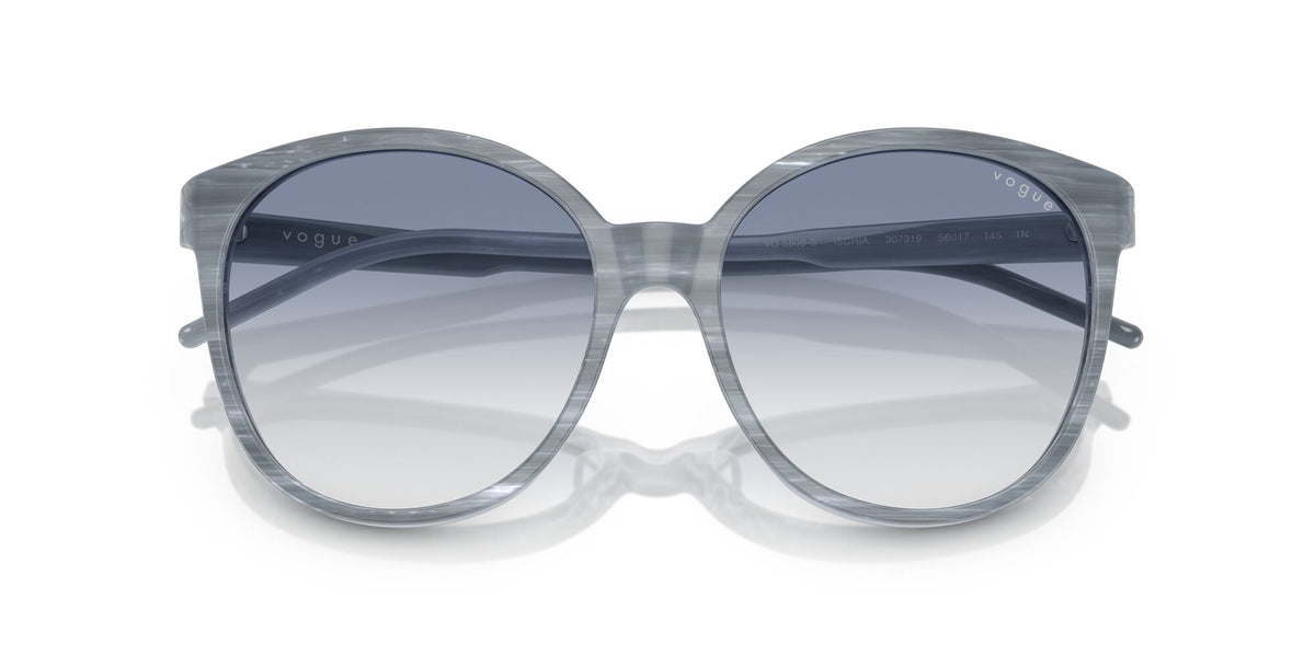 Vogue 0VO5509S 307319 60 Azure Horn/ Clear Gradient Blue 60 / Polyamide / Acetate / Acetate