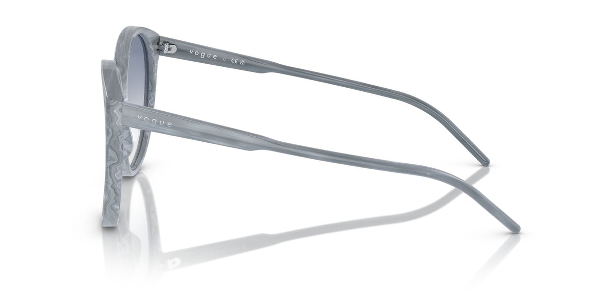 Vogue 0VO5509S 307319 60 Azure Horn/ Clear Gradient Blue 60 / Polyamide / Acetate / Acetate