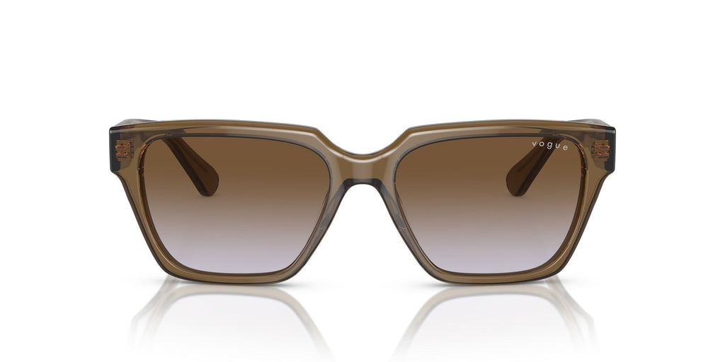 Vogue 0VO5512S 304768 53 Transparent Dark Khaki/ Violet Gradient Brown 53 / Polyamide / Acetate / Acetate