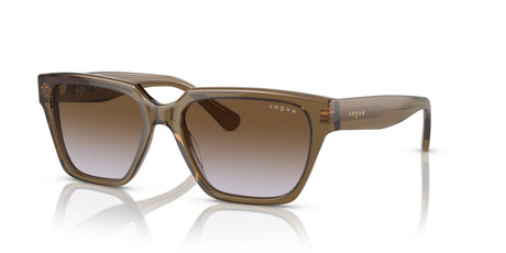 VO 5512S Vogue  Transparent Dark Khaki / Violet Gradient Brown 55 55 / Polyamide / Acetate / Acetate
