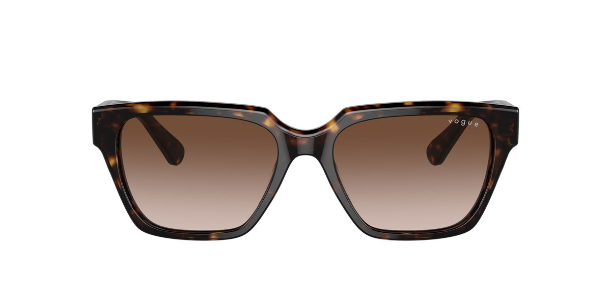 Vogue 0VO5512S W65613 55 Dark Havana/ Brown Gradient 55 / Polyamide / Acetate / Acetate