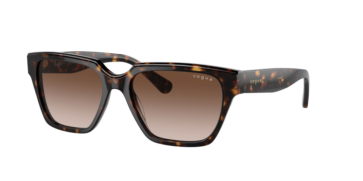 Vogue 0VO5512S W65613 55 Dark Havana/ Brown Gradient 55 / Polyamide / Acetate / Acetate