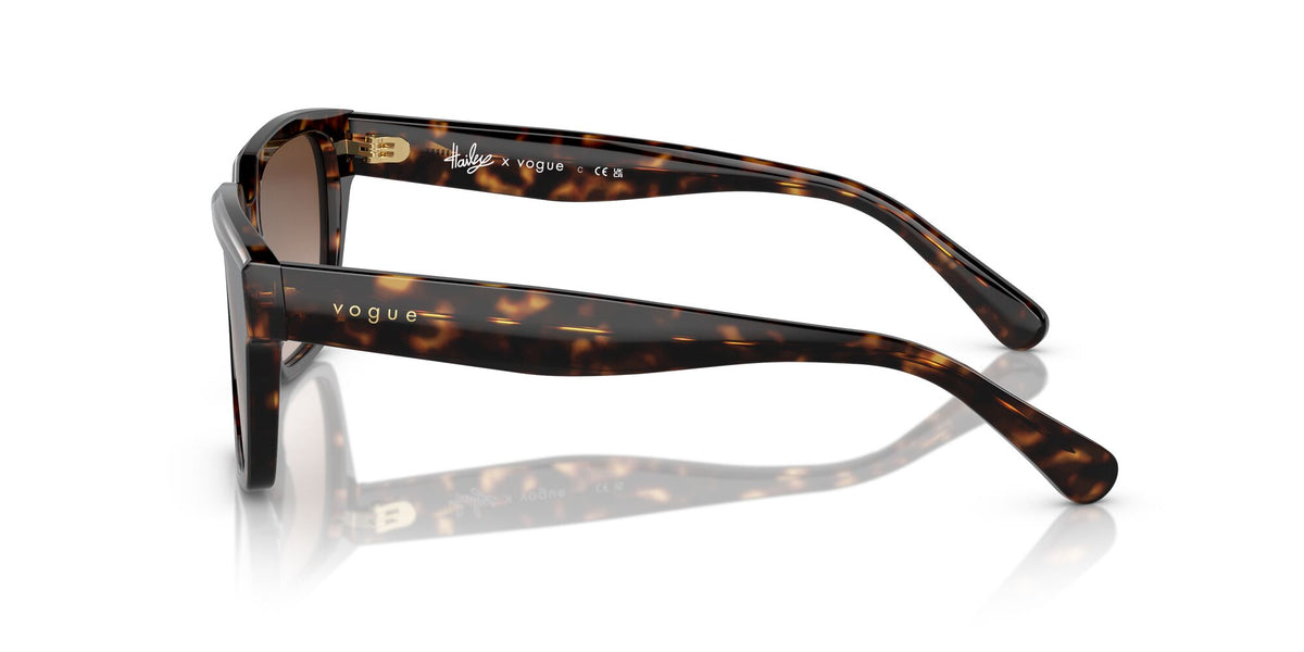 Vogue 0VO5512S W65613 55 Dark Havana/ Brown Gradient 55 / Polyamide / Acetate / Acetate