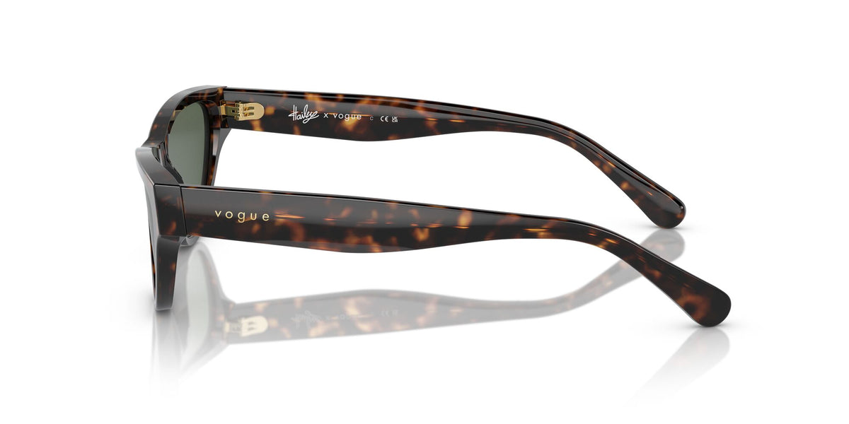 VO 5513S Vogue  Dark Havana / Dark Green 55 55 / Polyamide / Acetate / Acetate