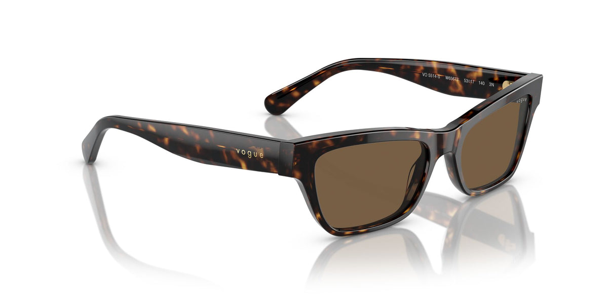 VO 5514S Vogue  Dark Havana / Dark Brown 53 53 / Polyamide / Acetate / Acetate