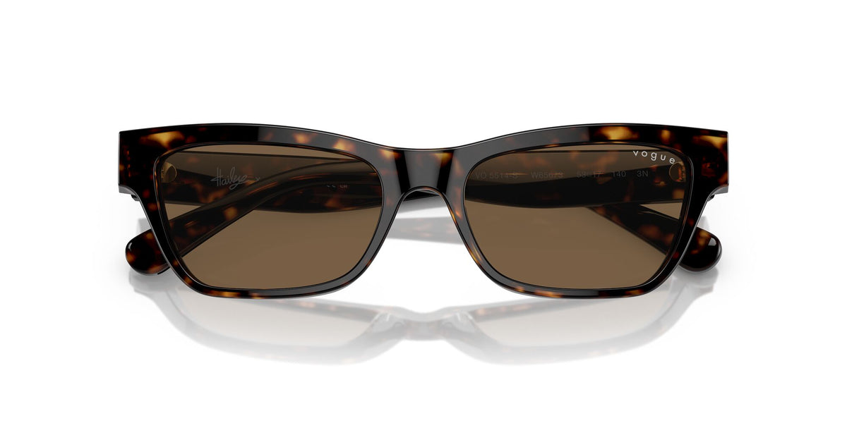 VO 5514S Vogue  Dark Havana / Dark Brown 53 53 / Polyamide / Acetate / Acetate