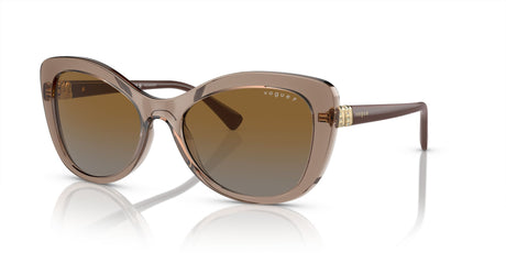 Vogue 0VO5515SB 2940T5 55 Transparent Brown/ Polarised Brown Gradient 55 / Polycarbonate / Nylon / Metal