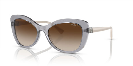 Vogue 0VO5515SB 309913 55 Transparent Grey/ Brown Gradient 55 / Polycarbonate / Nylon / Metal