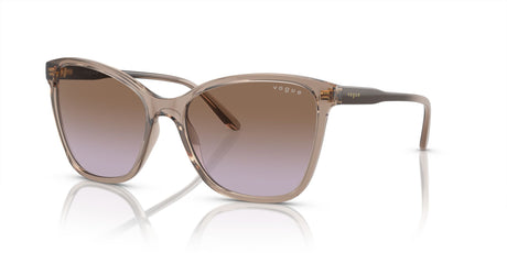 Vogue 0VO5520S 294068 56 Transparent Caramel/ Violet Gradient Brown 56 / Polycarbonate / Nylon / Nylon