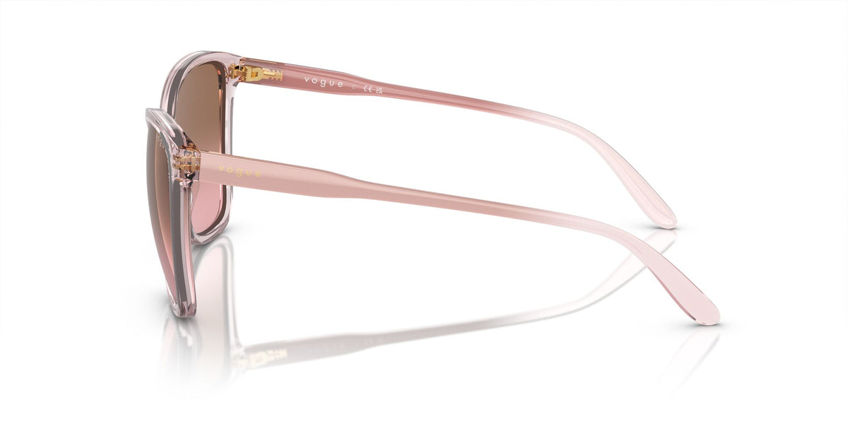 Vogue 0VO5520S 294214 56 Transparent Pink/ Pink Gradient Brown 56 / Polycarbonate / Nylon / Nylon