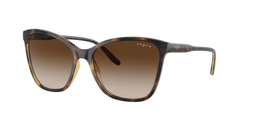 Vogue 0VO5520S W65613 56 Dark Havana/ Brown Gradient 56 / Polycarbonate / Nylon / Nylon