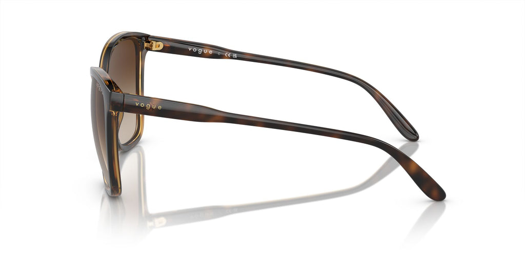 Vogue 0VO5520S W65613 56 Dark Havana/ Brown Gradient 56 / Polycarbonate / Nylon / Nylon