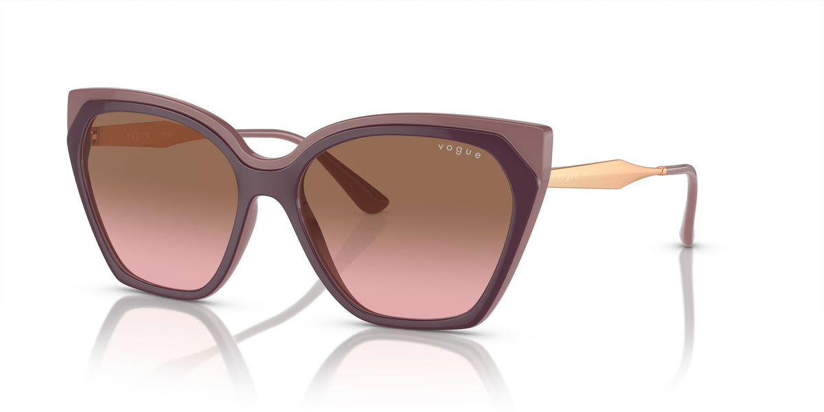Vogue 0VO5521S 310014 57 Top Red Purple/Old Pink/ Pink Gradient Brown 57 / Polycarbonate / Injected / Metal