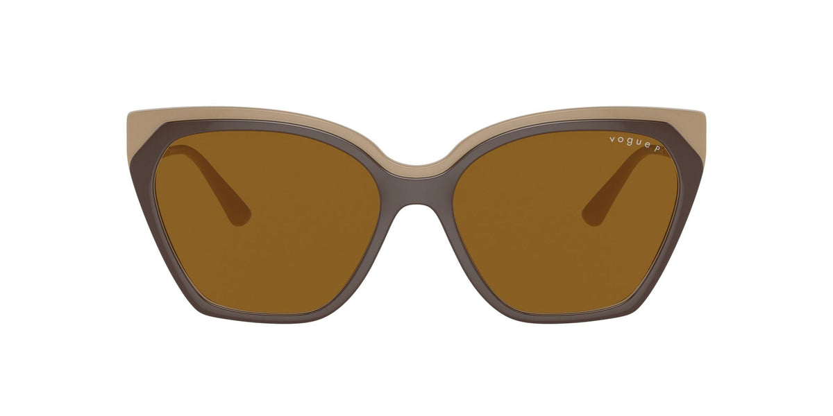 Vogue 0VO5521S 310183 57 Top Brown/Nude/ Dark Brown Polarised - Blue Star Eyewear