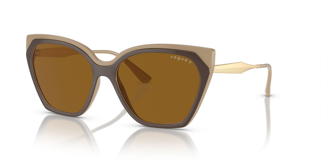 Vogue 0VO5521S 310183 57 Top Brown/Nude/ Dark Brown Polarised 57 / Polycarbonate / Injected / Metal