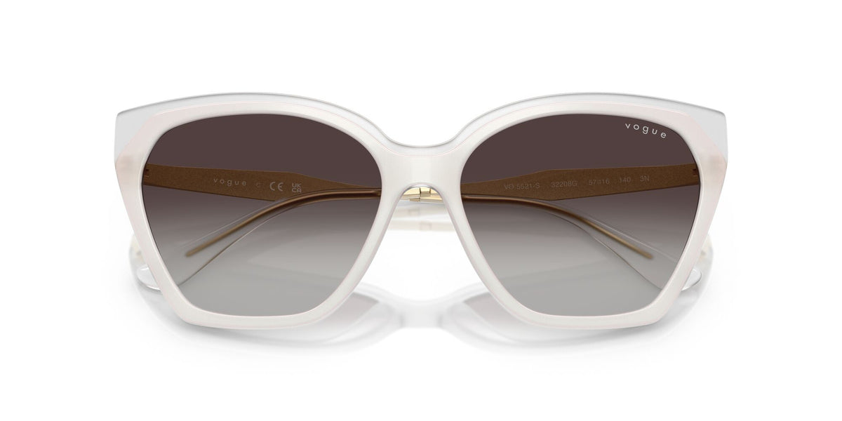 Vogue  VO5521S 32208G 57 Top White/Opal Milk / Grey Gradient