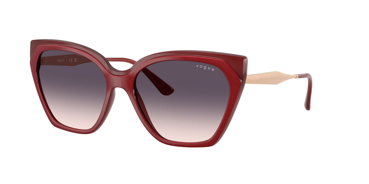 Vogue  VO5521S 322136 57 Top Red/Opal Red / Pink Gradient Dark Grey
