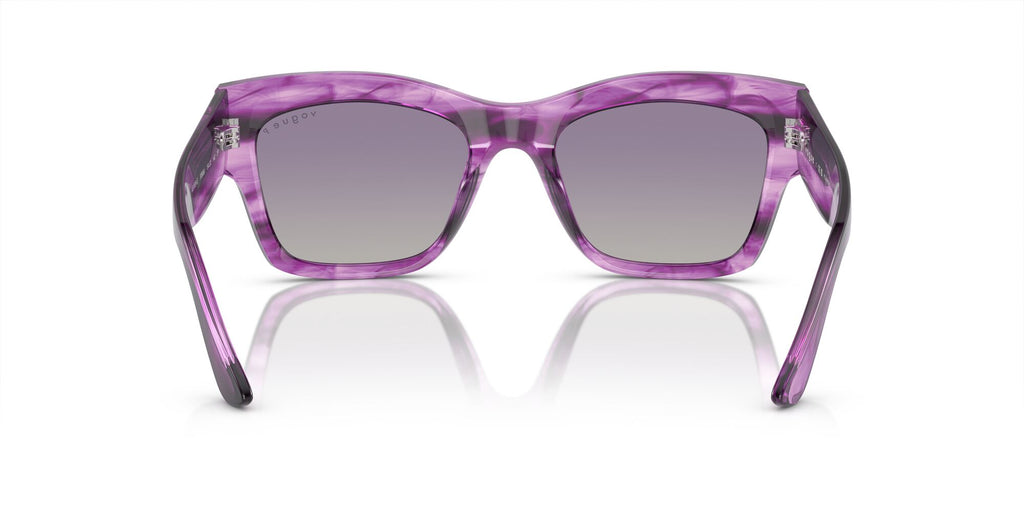 VO 5524S Vogue  Purple Havana / Grey Gradient Violet Polarised 54 54 / Cr39 / Acetate / Acetate